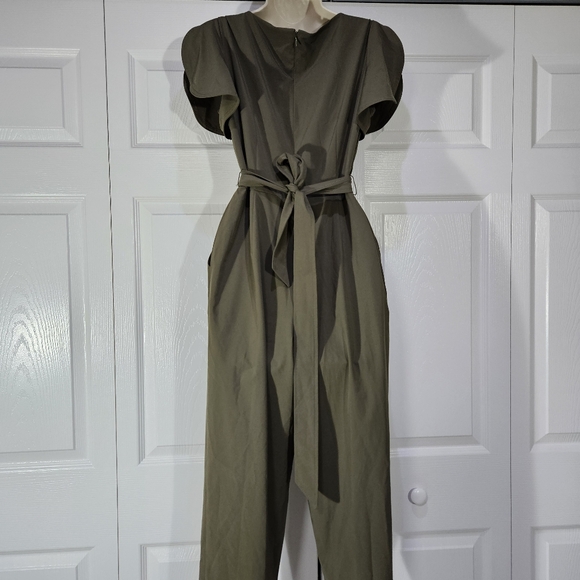 Calvin Klein Olive Green Jumpsuit - Picture 3 of 8